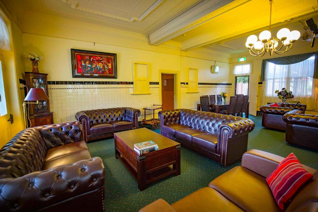 The main lounge — Abernethy Hotel
